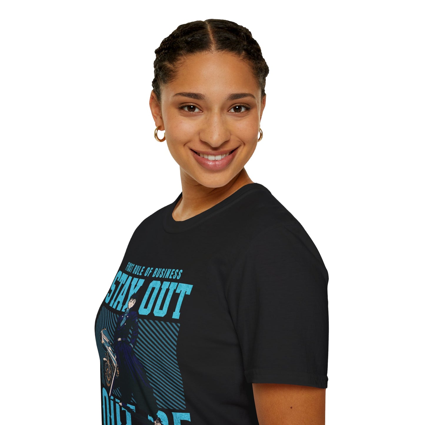Stay Out of Mine Graphic T-Shirt for Bikers