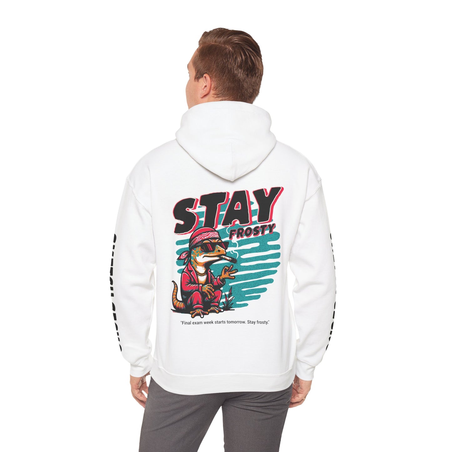 Stay Frosty Unisex Heavy Blend™ Hoodie - Cool Casual Streetwear for Everyone