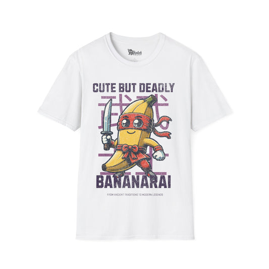 Cute But Deadly Bananarai Unisex Softstyle T-Shirt