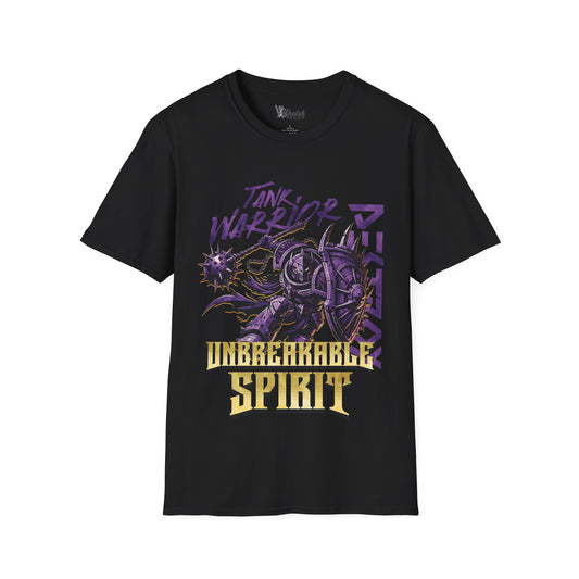 Unisex Softstyle T-Shirt - Unbreakable Spirit Tank Warrior Graphic Tee