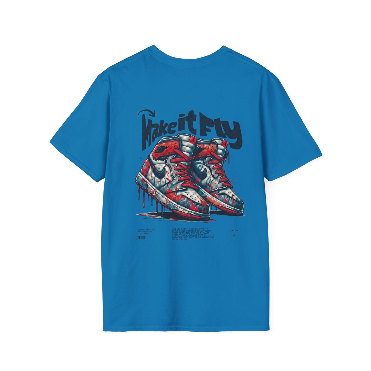 Trendy Graphic Tee for Sneaker Lovers, Perfect Gift for Birthdays, Casual Wear, Street Style, Unisex Softstyle T-Shirt