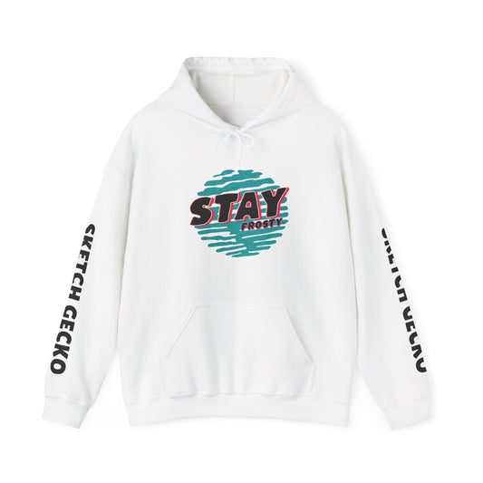 Stay Frosty Unisex Heavy Blend™ Hoodie - Cool Casual Streetwear for Everyone