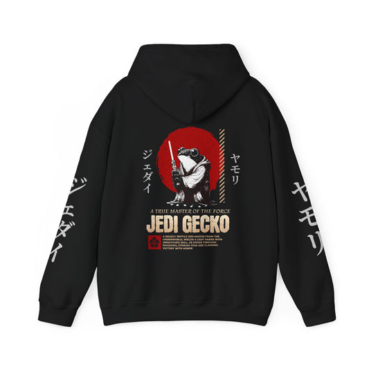Jedi Gecko Sweatshirt - Unisex Heavy Blend™ with Retro Frog Design, Great for Star Wars Fans, Gifts, Cosplay, and Everyday Wear